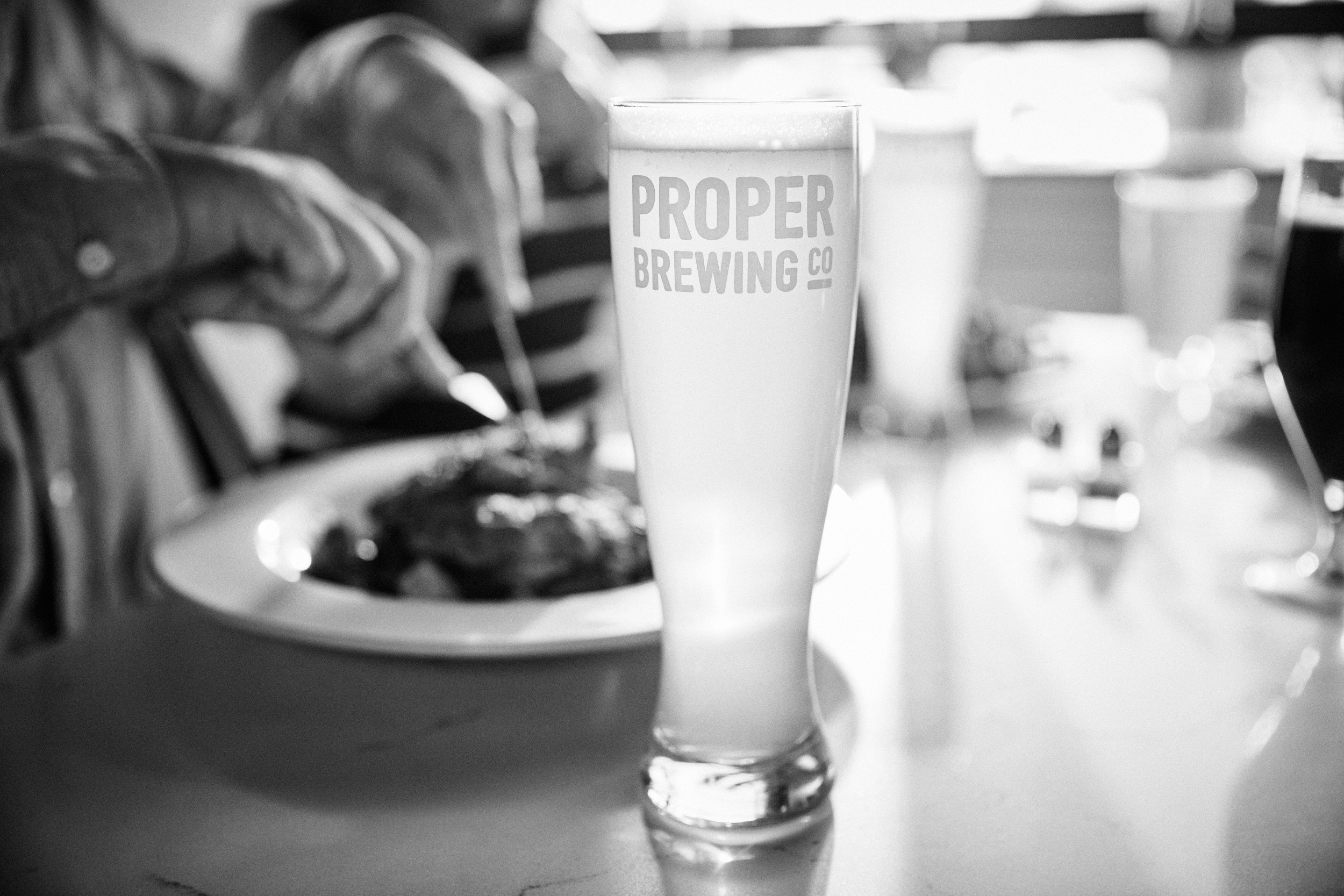 Proper Brewing Co's craft beer selection
