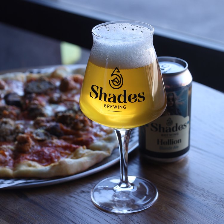 Shades Brewing taproom and bar area