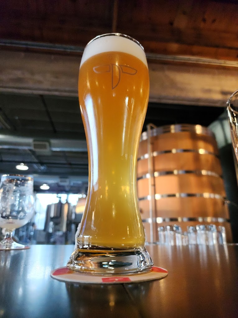 TF Brewing's German-style beer garden