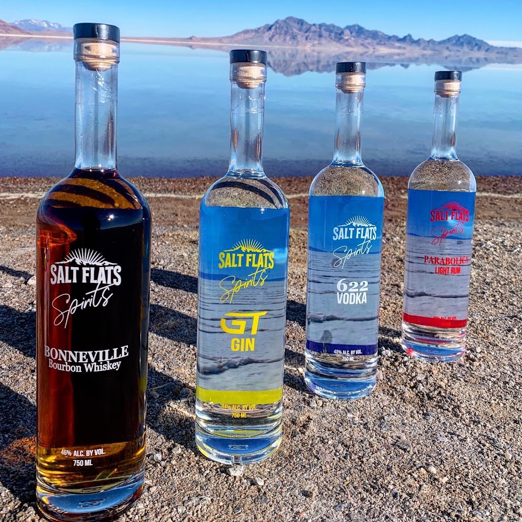 Salt Flats Distillery tasting room